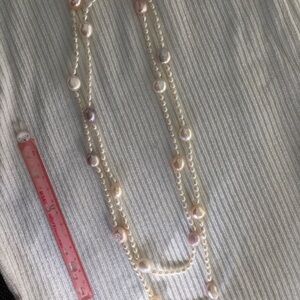 Real fresh water pearl necklace